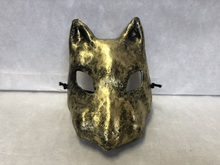 狐マスク・真鍮